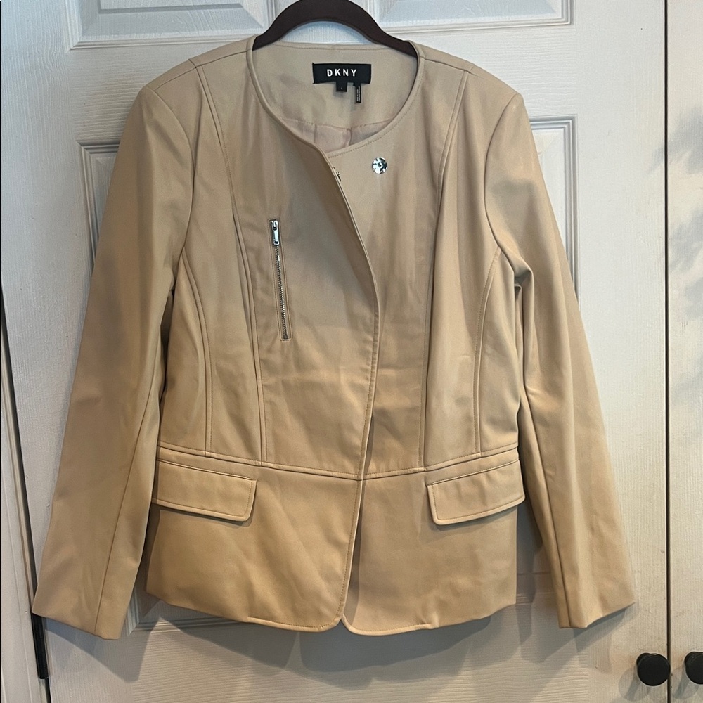 DKNY Beige Women's Blazer